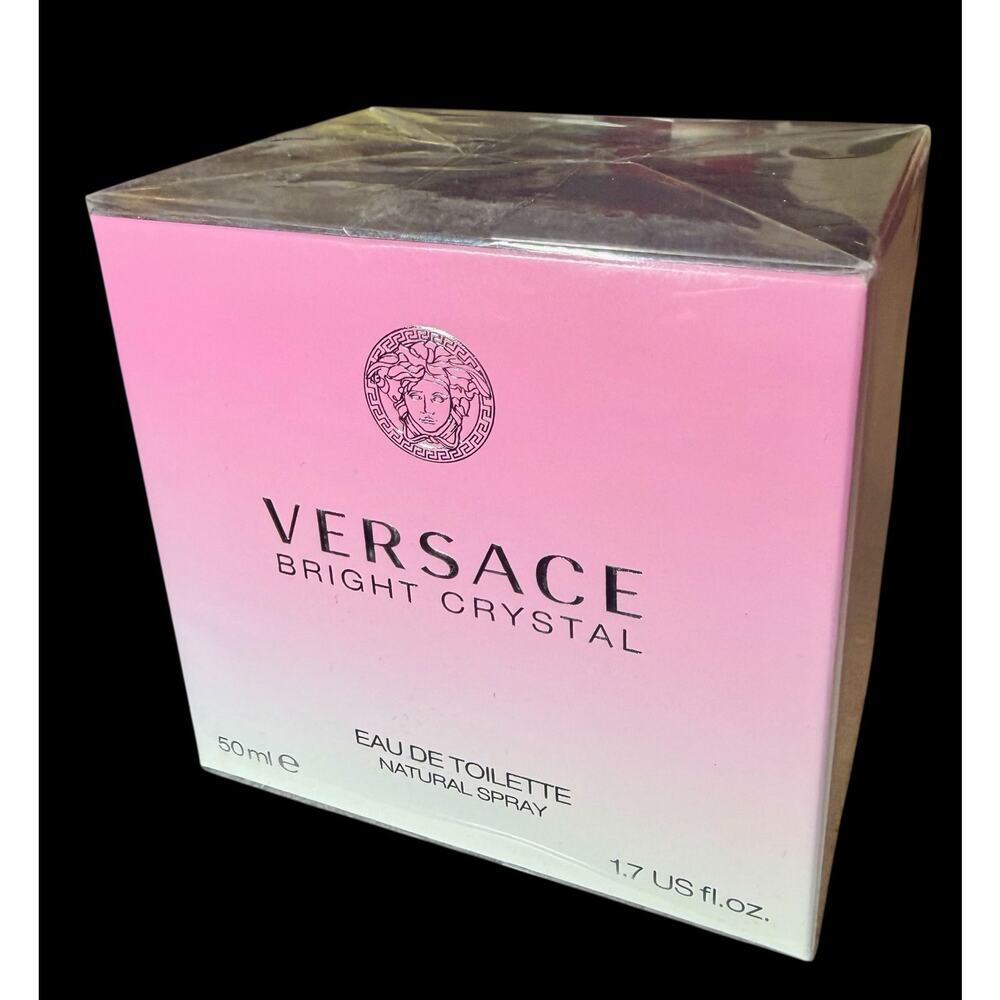Versace Bright Crystal Eau de Toilette – 50ml Sealed New Box / 1.7 fl oz - Picture 1 of 3